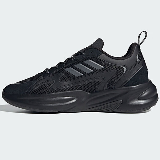 阿迪达斯 （adidas）男鞋女鞋2024夏季新款运动鞋复古厚底休闲鞋轻便透气跑步鞋JI1585 JI1585 44.5