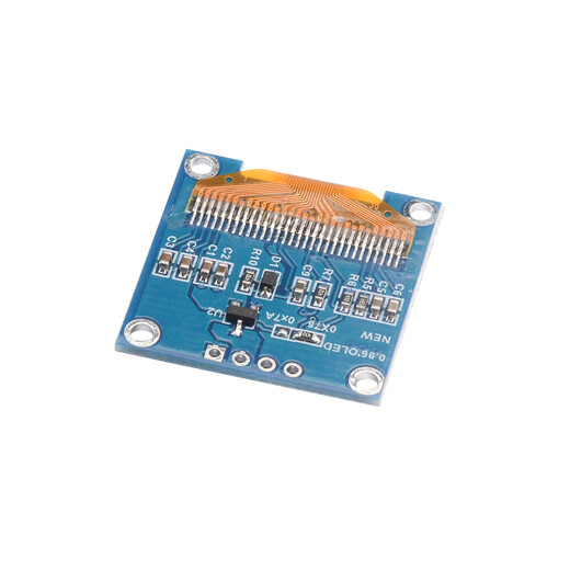 0.96-inch OLED display module 128x64 I2C communication SSD1315 12864 LCD screen IIC serial 6-pin white display