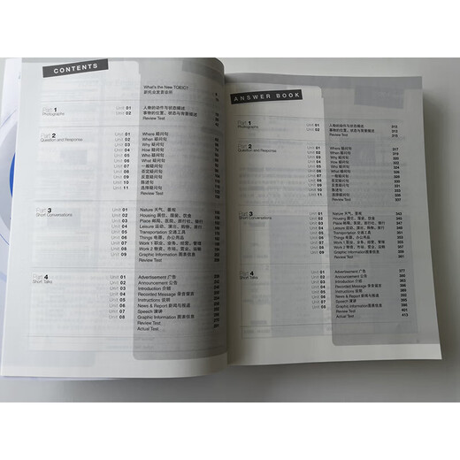 Neue orientalische TOEIC-Englisch-Lerntestmaterialien. TOEIC-Spezieller Durchbruch bei echten Fragen zum Hören und Lesen. 1000 vollständige echte Simulationsfragen. Wortbuch. TOEIC-Wortschatzwurzeln + Methode des assoziativen Gedächtnisses. Verschlüsselte Ausgabe. TOEIC-Spezieller Durchbruch beim Zuhören