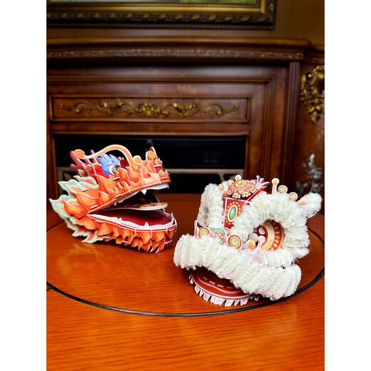 Q Bookshelf Aipin 3D Puzzle and Crafts Celebrate the New Year in the Palace