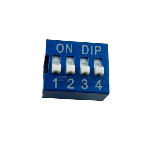 Red 2.54MM DIP switch DS-1/2/3/4/5/6/7/8/9/10/12 bits DIP direct plug flat dial 10 bits blue/regular style