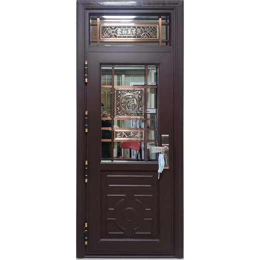 鑫天明铝合金断桥玻璃防盗门（樘） 仿铜 定制咨询