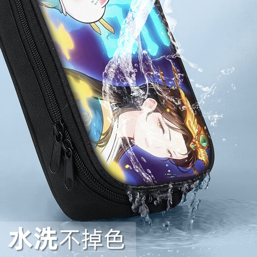 If history is a group of meow pencil bags, primary school students, pencil box, junior high school students, pencil box, men, canvas pencil bag, ZQ15051