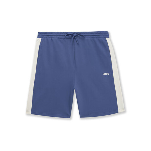 Levi's men's loose straight American fashion youthful and energetic sports style casual shorts fog blue L