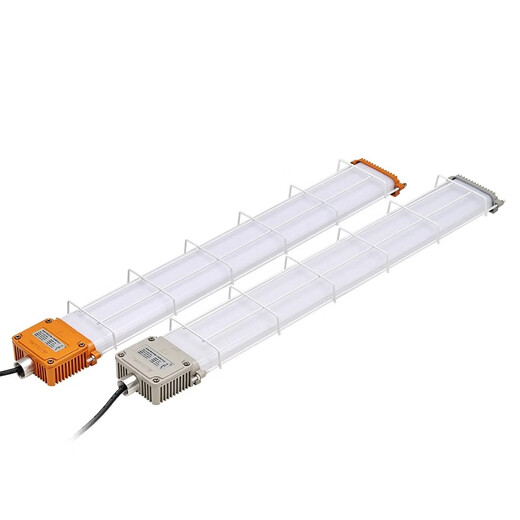 Qianyi LED explosion-proof lamp fluorescent lamp strip bracket fluorescent lamp ceiling warehouse factory waterproof explosion-proof lighting 0.6 meters 35W yellow model