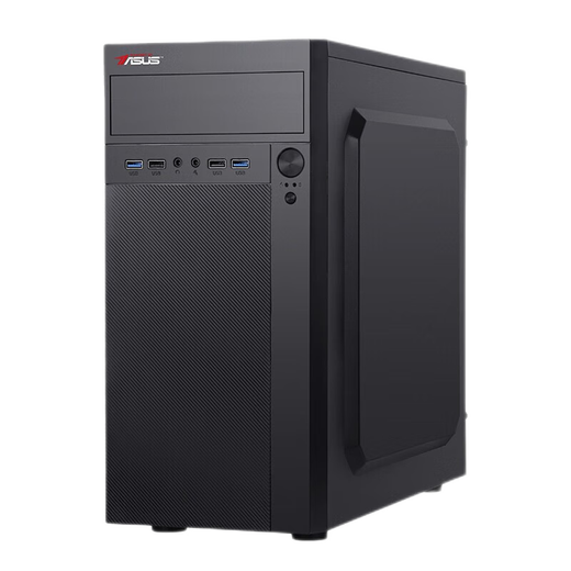 ASUS Core i5-10th generation 10400F/12400 12th generation enterprise office core display desktop computer host commercial computer DIY assembly machine customer service cashier front office flagship version - package three (12th generation i5+16G+500G)