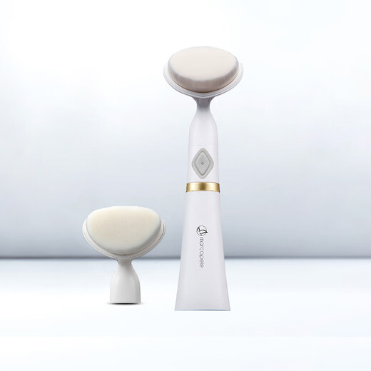 Marcopele Facial Washing Artifact Electric Facial Cleansing Instrument Facial Washing Instrument Unisex Cleansing Brush Removes Makeup and Deep Cleanses the Face Electric Facial Washing Bar Face Wash Cat Shop Same Style Sonic Facial Cleansing Instrument 1 Machine 2 Heads Face Wash Shop Special Offer