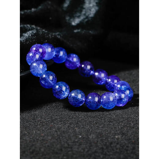 Luoyi natural tanzanite bracelet jewelry pendant Tanzanite symbol of love and eternity 0 carat tanzanite TF197 #8.8MM palace level