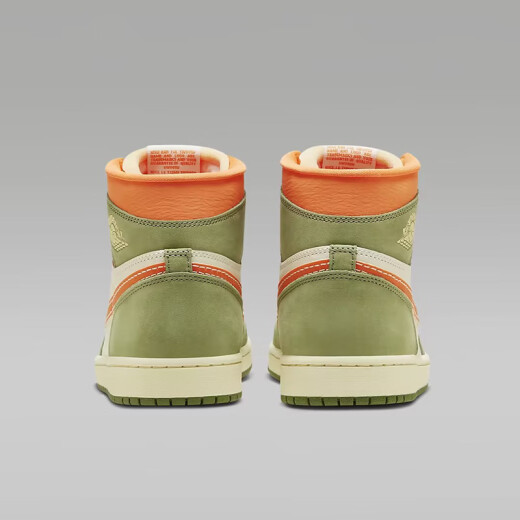 耐克（NIKE） JORDAN 1 AJ1 乔1男子高帮篮球鞋 554724 绿橙FB9934-300 40.5