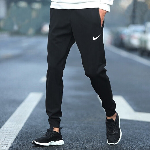 NIKE sports suit men's clothing 25 summer new business casual lapel POLO shirt short-sleeved T-shirt, small feet pants and trousers FN3895-010+CZ6380-010 S