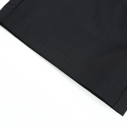 威杰思（VJC）2025春季新品男装轻奢时尚休闲裤刺绣百搭日常通勤长裤 B24AP3519 黑色 常规 2XL /54