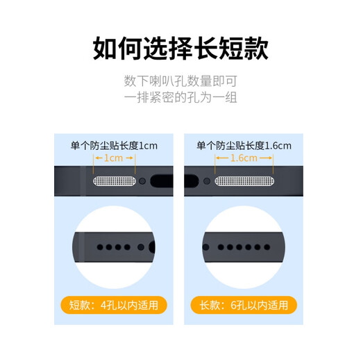 Strictly applicable to Apple 16 dustproof net iphone16promax mobile phone speaker dustproof plug 16pro charging port metal sticker 16max accessories earpiece microphone charging hole speaker 5 type-c charging port membranes