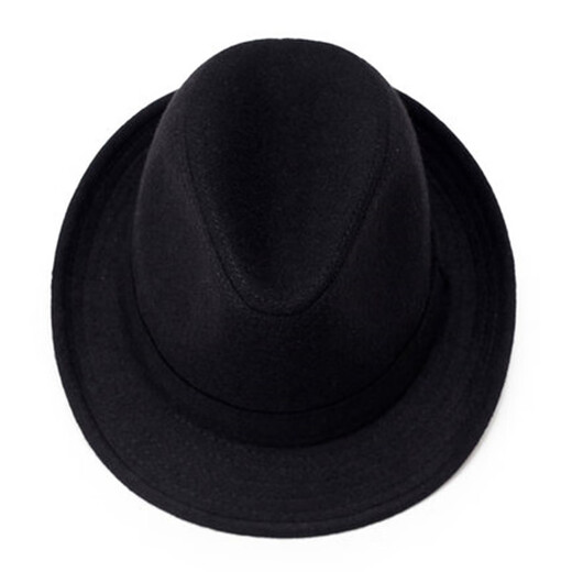 Old man's top hat men's winter thickened and warm old man's hat old man's grandfather Shanghai beach old man's hat men's dad black minimum size 56 cm hat circumference