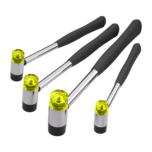 Tianzhuo Hardware Rubber Hammer Small Hammer Rubber Hammer Solid Rubber Installation Hammer Rubber Hammer Taping Hammer Floor Tile Rubber Hammer 40MM Installation Hammer Buy 2 Get 2 Heads Free Buy 5 Get 1 Hammer
