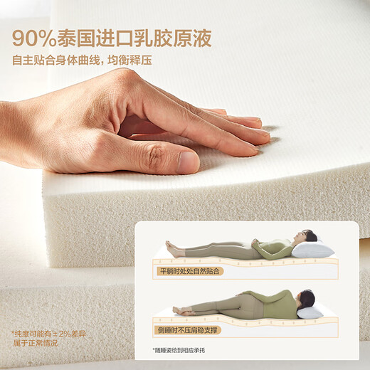 Quanyou Home Environmentally Friendly Coconut Palm Hard Spring Mattress 1.5x2m Double Spine Protector Simmons Mattress 105190