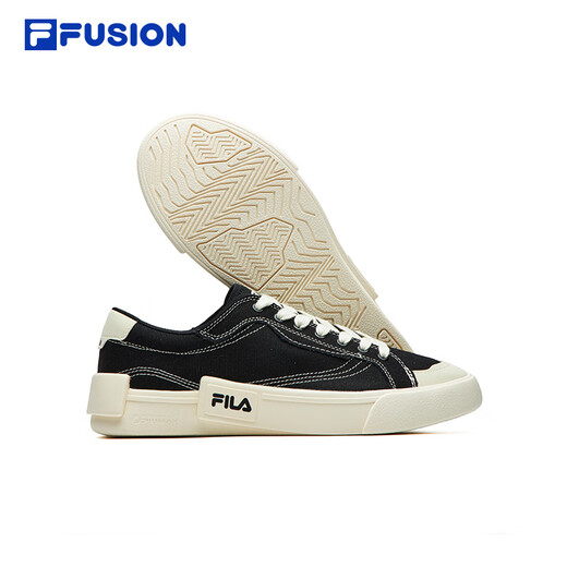 FILA FUSION men's shoes POP canvas shoes trendy brand men's trendy sneakers street shooting sports casual shoes for men black-BK 41