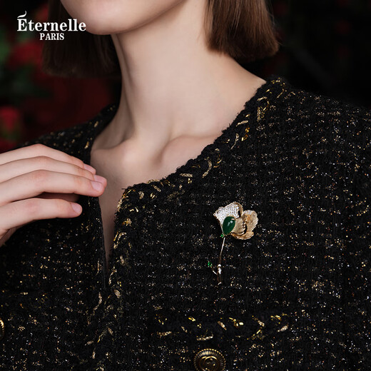 Eternelle French Eternal Bohemian Style High-end Corsage 2024 New Elegant Temperament Design Brooch