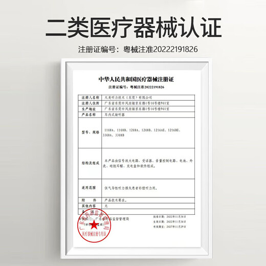Future guest (vlk) hearing aid, special invisible noise reduction hearing aid for the elderly with moderate to severe deafness, 3308A