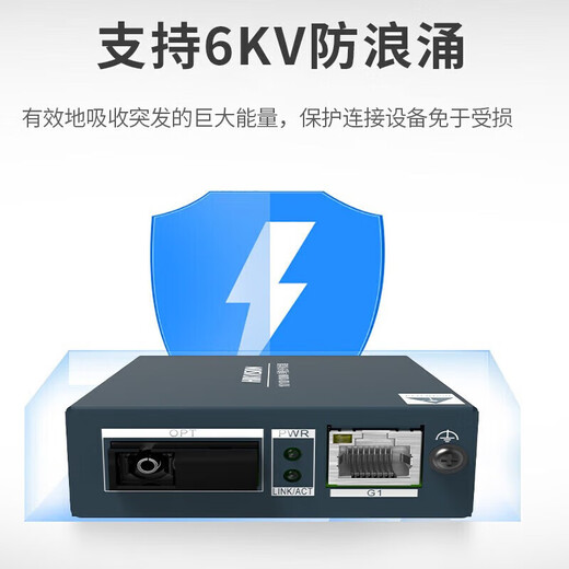 Hikvision Faser-Transceiver Gigabit Receiver Network Monitoring Single-Fiber-Optoelektronikumwandler Gewerblicher Faser-Sender [Gigabit ein Paar] DS-3D501T/R-3E (SC)