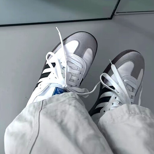 Adidas adidas clover samba T-head shoes sports shoes men's and women's casual shoes B75806 37