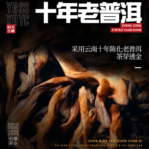 佰儒茶叶礼盒年货礼品 小青柑普洱茶 新会小柑橘茶陈皮柑普熟茶500g