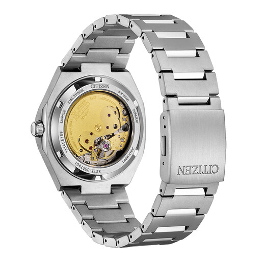 CITIZEN watch men's Japanese and Korean watch automatic mechanical day display dial retro Shubot titanium Christmas gift NJ0180-80H