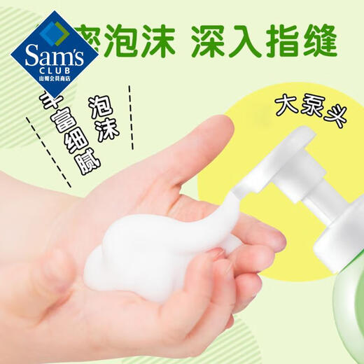 Qujing imported from South Korea foam antibacterial hand sanitizer 490ml*2 bottles +450ml*2 bags