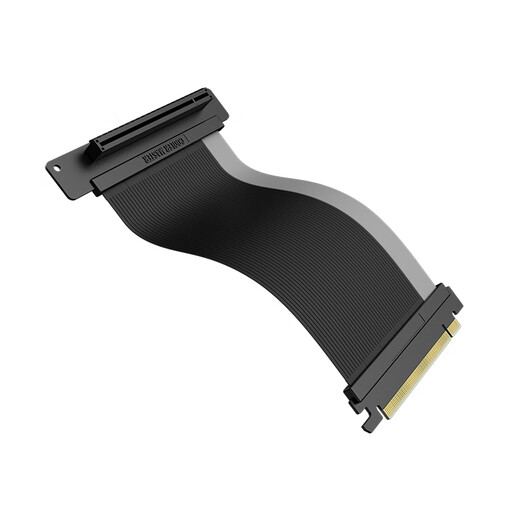 CoolerMaster ARGB graphics card bracket steering set with PCIe 4.0 graphics card extension cable, rotatable ARGB light bar/accommodates various graphics cards/tool-free adjustment