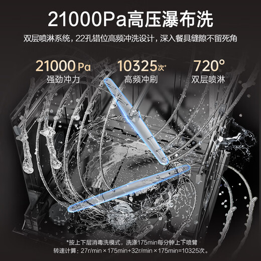 Macro AQ1 Mother and Baby Disinfection 12 Sets Large Capacity Built-in Dishwasher UV Ultraviolet Antibacterial 75 High Temperature Spray Double Sterilization and Disinfection Hot Air Drying Dishwasher