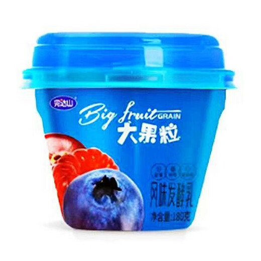 Wandashan New Date Wandashan Yogurt Big Fruit Strawberry Mulberry Yellow Peach Multi-flavor 180g*6/10 cups Yellow Peach Mango Flavor 6 cups