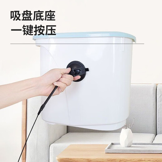 Forest Bird Cat Toy Cat Teasing Stick for Lazy People Automatic Cat Teasing with Bell Feather Suction Cup Cat Self-Happiness and Relief from Boredom White Set Upgraded Powerful Suction Cup