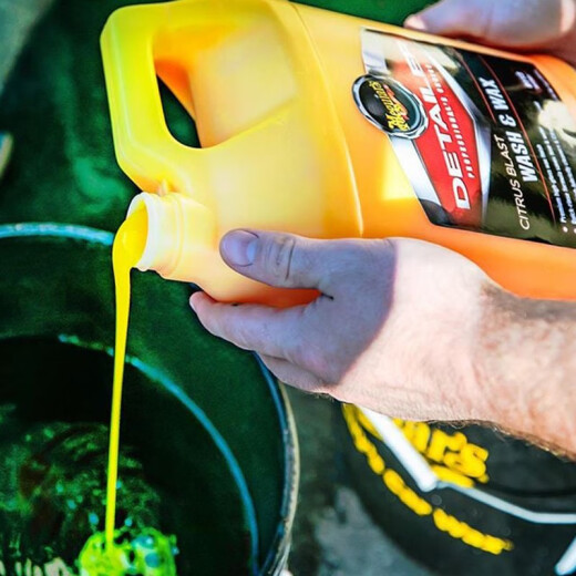 Micron Citrus Concentrated Wax Car Wash Liquid 3M Smooth Foam Powerful Detergent Cleaner Auto Products D11301