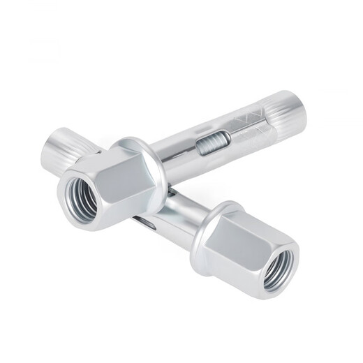 JINGGONG's new one-piece ceiling expansion bolts, self-cut expansion screws, one-piece nail blasting expansion M8M10, new M8 screw for ceiling expansion (50 pcs)