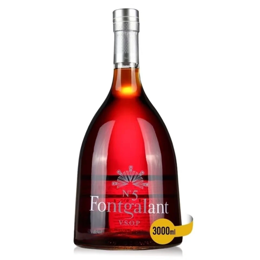 Renault French original bottle imported foreign wine VSOP No. 5 brandy 3000ml NO.5 fontgalant 3L 1 bottle