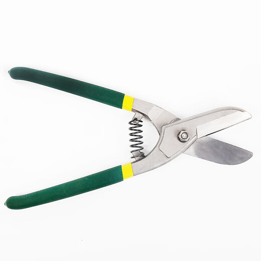 Xiyi German-style iron scissors, stainless steel plate scissors, American aviation scissors, old-fashioned tin scissors, plastic-handled iron scissors, 10 inches