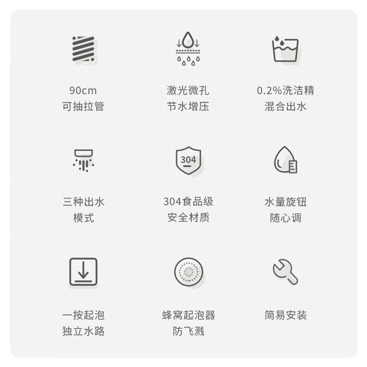 Small bubbler, faucet, hand washing machine, automatic foaming machine, bubbler, fully automatic cleaning and foaming, hand washing foaming machine, kitchen rinse, double water outlet, fully automatic LX001, faucet bubbler LX001