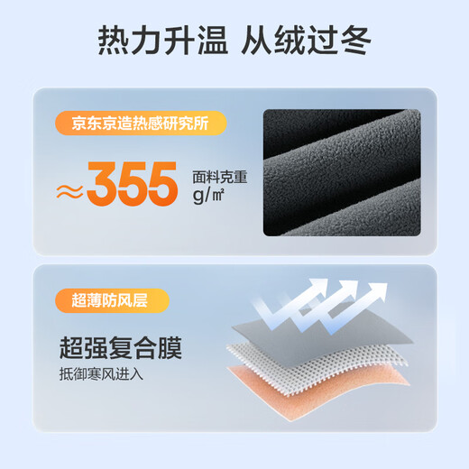 Made in Tokyo, windproof polar fleece casual pants and fleece pants, autumn and winter men's casual sports, dark rock gray XL