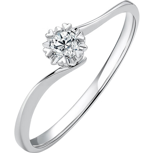 Saturday Blessing Platinum Diamond Ring Proposal Diamond Ring Birthday Gift W0210508 About 10 minutes No. 13