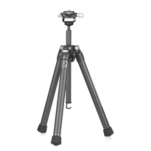 MA Xiaolu (Marsace) Featherweight XT-04SS / XT-15 / XT-26S Trépied Trépied Fibre carbone SLR Micro Support Single Ultra-Light Portable Camera Photography Selfie Live Travel Angle Gimbal Angle Bracket XT-15 avec une série de tiges centrales Poids 880G