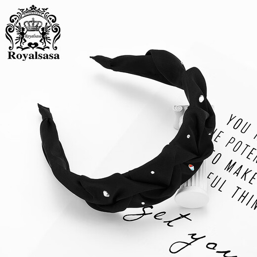 Royal sasa royal salsa headband simple small fresh imitation pearl headband college style headband autumn and winter fashion hair accessories