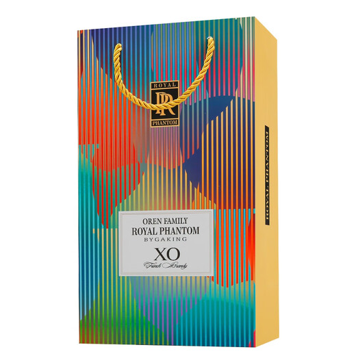 OulunsHIJIA Bagati Phantom VIP Exclusive XO Brandy 1000ml Extra Large Bottle Handmade Gift Box 1000mL 1 Bottle