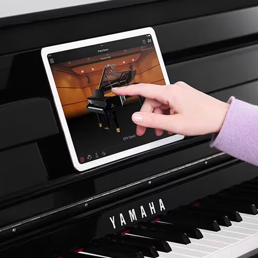 Yamaha electric piano CLP725/735/825 series high-end imported vertical smart 88-key hammer home digital piano original imported CLP825B black + full gift package