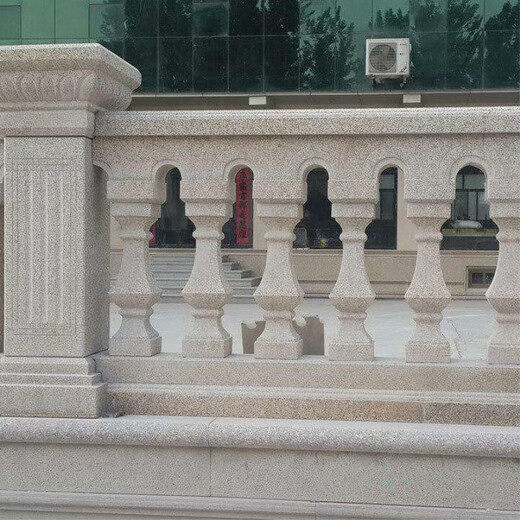 Customized stone sculpture balcony stone column guardrail fence vase column marble handrail villa stair stone (4 pieces drawing deposit 1