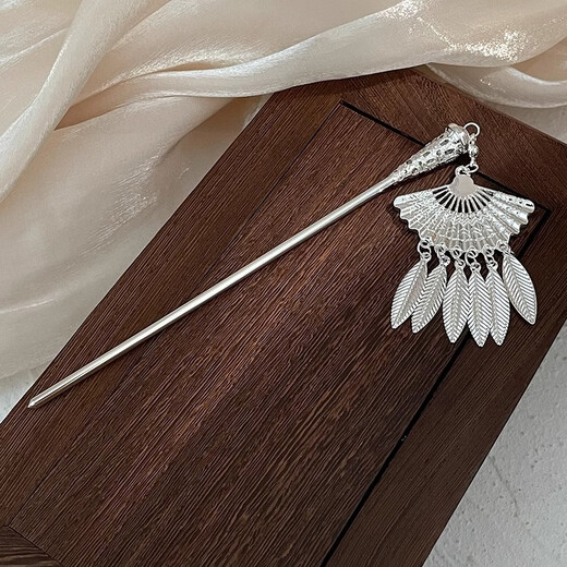 Yinmi (ENRMIIV) new Chinese style hairpin for women, high-end tassel step-shape hairpin, daily hairpin, ancient style Hanfu hairpin, headdress 44# rose tassel