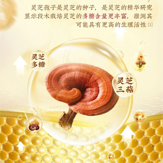 
Beijing Tongrentang Break-Wall Ganoderma lucidum spore powder Changbaishan Linzhi bun powder Parents and middle-aged and elderly immunity gift box for elders 3 boxes [1g*30 bags/box] [Gift gift bag]