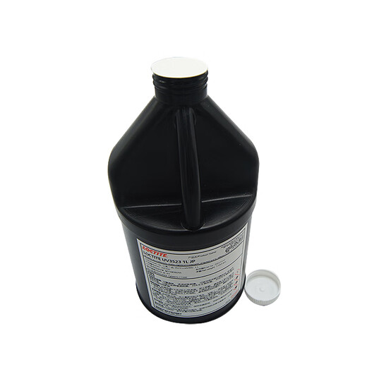 乐泰LOCTITE乐泰3523粘金属玻璃紫外线固化印刷线路板UV柔性胶水1L