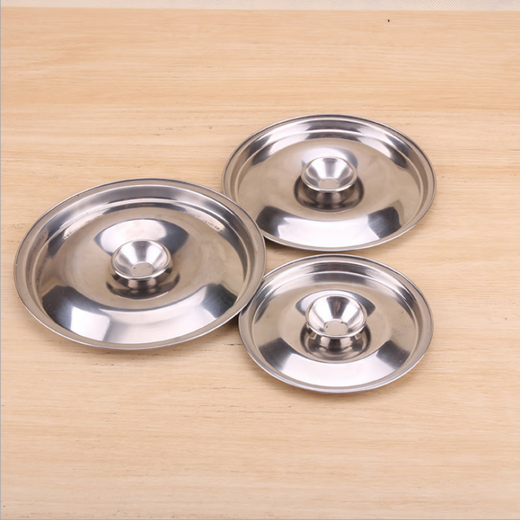 Detif stainless steel flavor cup seasoning jar seasoning jar commercial household stew pot with lid flavor box oil basin with lid round 12cm extra thick seasoning jar (without lid) free spoon 1