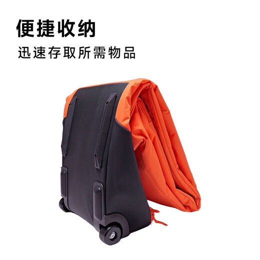 GOSKI Cold Mountain GOSKI Snowboard-Tasche mit Rollen, wasserdichte Trocken- und Nasstrennung, Skischuhausrüstung, Aufbewahrungstasche, Board-Tasche, 24 Styles, Limo Black, 153 x 35 cm