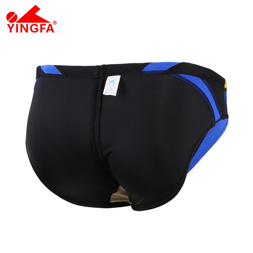 YINGFA YINGFA slip de bain homme maillot de bain de compétition professionnel maillot de bain homme 9462-3 jaune bleu 3XL