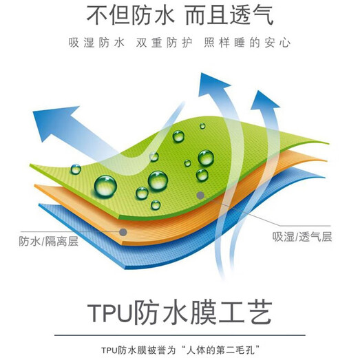 Tanbei Man anti-cat urine non-stick bedspread machine washable waterproof diaper sheet baby elderly pet female menstrual period diaper pad 230*250cm 1.8/2 meter bed use forest gray machine washable (cannot be tumbled dry)